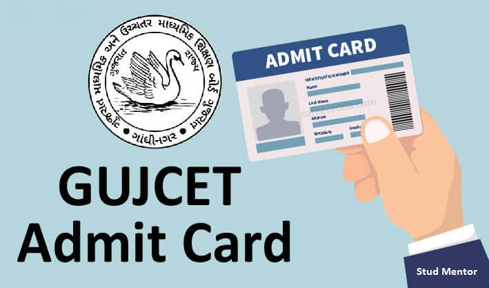 GUJCET Admit Card 2019