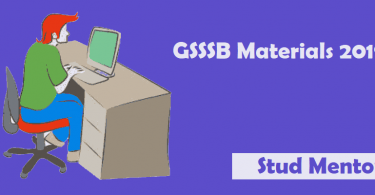 GSSSB Materials