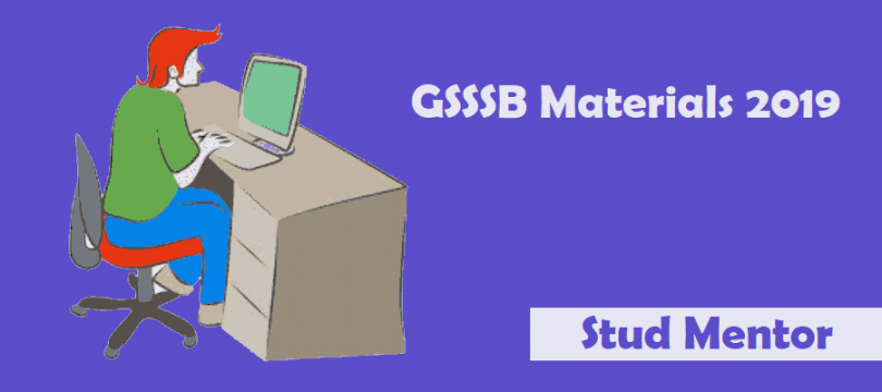 GSSSB Materials