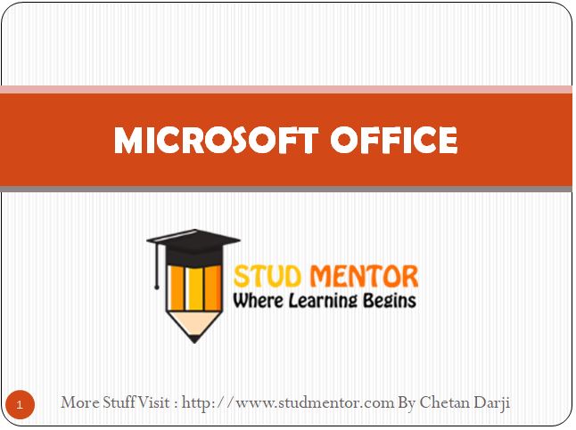 Microsoft Office Tutorial 2019 Latest