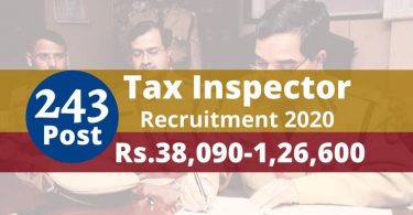 State Tax Inspector New Recruitment 2019-20