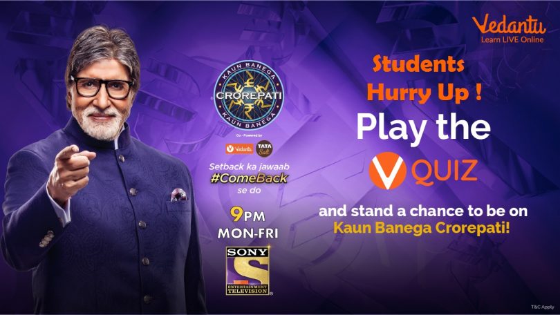 Vedantu On KBC