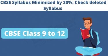 CBSE-Syllabus-Minimized Deleted 30 %