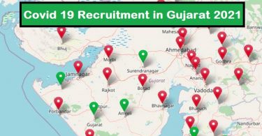 Covid 19 Recruitment in Gujarat District Wise 2021