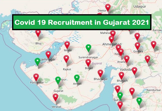 Covid 19 Recruitment in Gujarat District Wise 2021