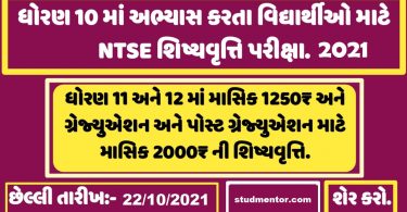How to Apply Online Registration for NTSE 2021 for Class 10