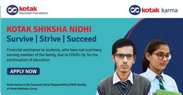 How to Apply Register for Kotak Shiksha Nidhi Scholarship 2021
