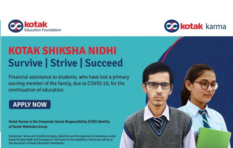 How to Apply Register for Kotak Shiksha Nidhi Scholarship 2021