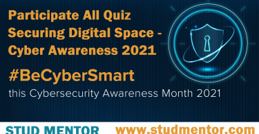 Participate All Quiz Securing Digital Space - Cyber Awareness 2021