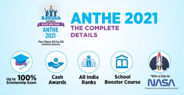 How to Apply Aakash Scholarship Test - Aakash ANTHE Scholarship 2021