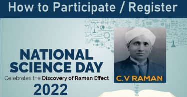 How to Register Participate in National Science Day - 2022