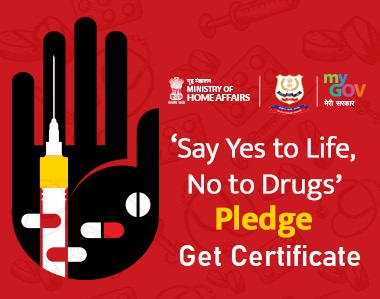 How to take E-Pledge against Drugs - Say Yes to Life, No to Drugs 2022