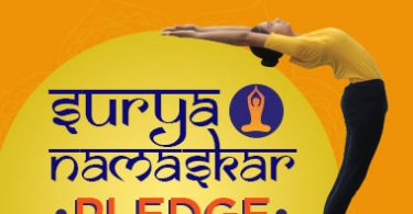 How to take Surya Namaskar Pledge 2022