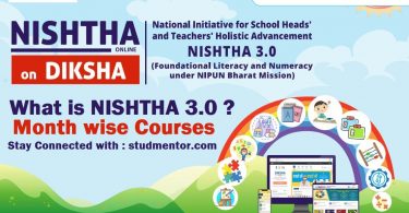 Online on Diksha Portal NISHTHA 3.0 for NIPUN Bharat 2022