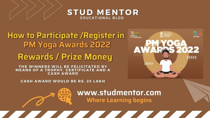 How to Participate / Register in PM Yoga Awards 2022