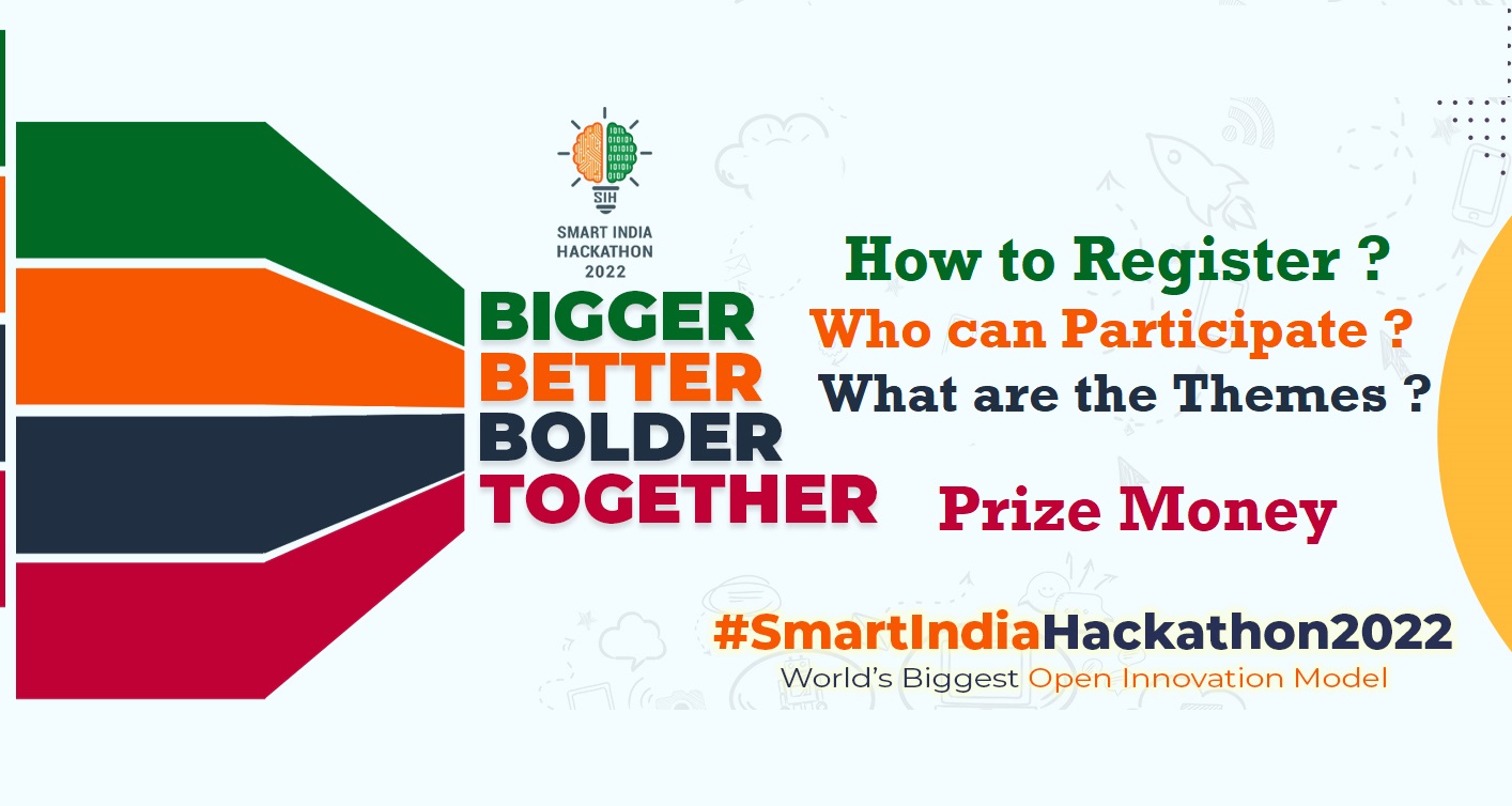 How to Participate / Register Smart India Hackathon (SIH) Junior 2022