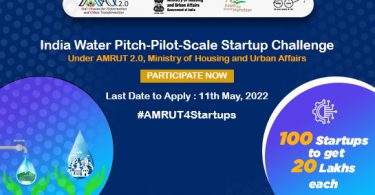 How to Participate Register in 'India Water Pitch-Pilot-Scale Start-up Challenge' under AMRUT 2.0