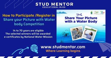 How to Participate Register in Share your Picture with Water body Competition 2022