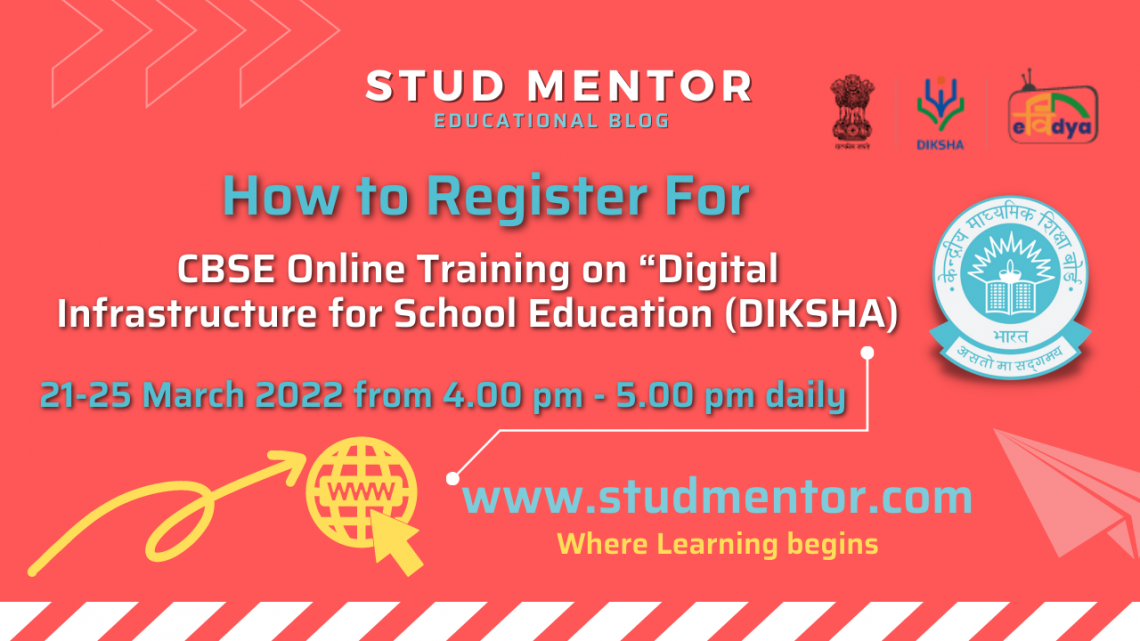 Online Training on “Digital Infrastructure for School Education (DIKSHA)