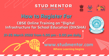 How to Register for Online Training on “Digital Infrastructure for School Education (DIKSHA)