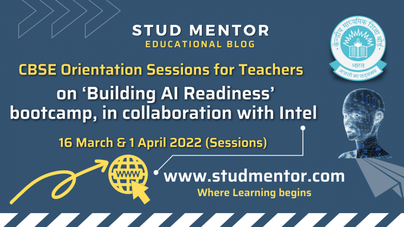 Register for CBSE Orientation Sessions for Teachers on ‘Building AI Readiness’ with Intel 2022