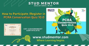 How to Participate Register in PCRA Conservation Quiz 10.0