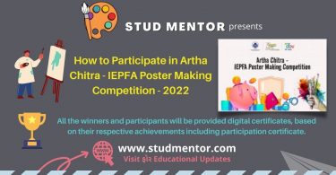 How to Participate in Artha Chitra - IEPFA Poster Making Competition 2022