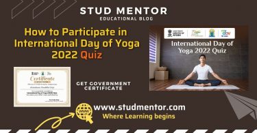 How to Participate in International Day of Yoga 2022 Quiz