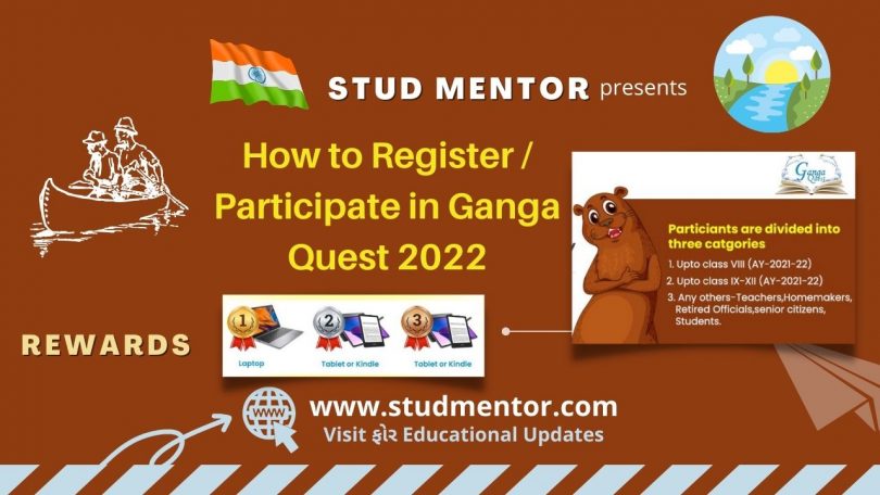 How to Register Participate in Ganga Quest 2022