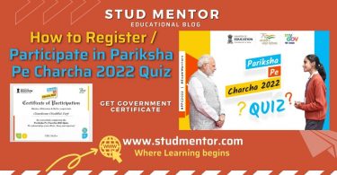 How to Register Participate in Pariksha Pe Charcha 2022 Quiz