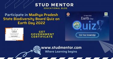 Participate in Madhya Pradesh State Biodiversity Board Quiz on Earth Day 2022