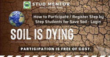 How to Participate Register Step by Step Students for Save Soil - Login