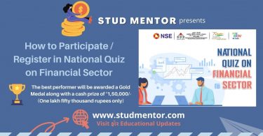 How to Participate Register in National Quiz on Financial Sector