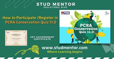 How to Register Participate in PCRA-Conservation 11.0 Quiz