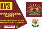 Download Kendriya Vidyalaya CBSE Class 10 Sample Question Papers E-Content 2022