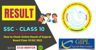 How to Check Online Result of Gujarat Board Class 10 SSC 2022