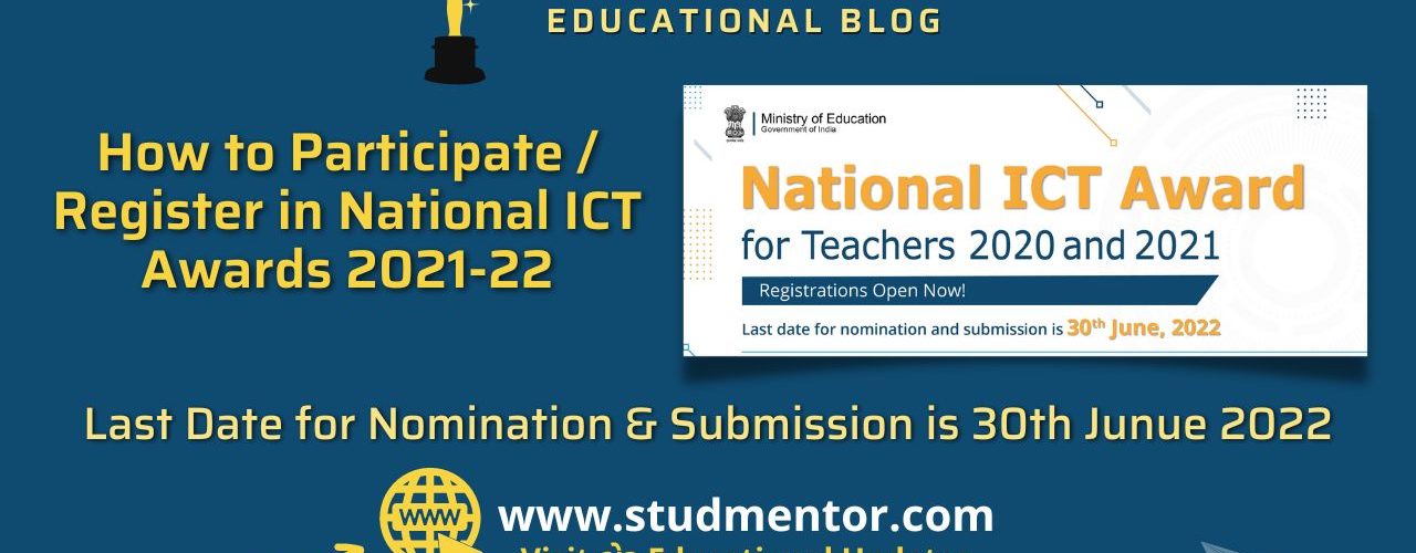 How to Participate Register in National ICT Awards 2021-22