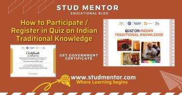 How to Participate Register in Quiz on Indian Traditional Knowledge