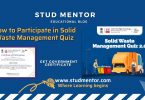 How to Participate in Solid Waste Management Quiz