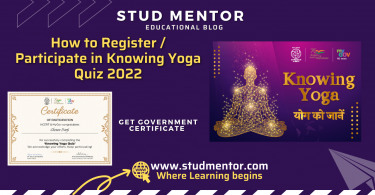 How to Register Participate in Knowing Yoga Quiz 2022