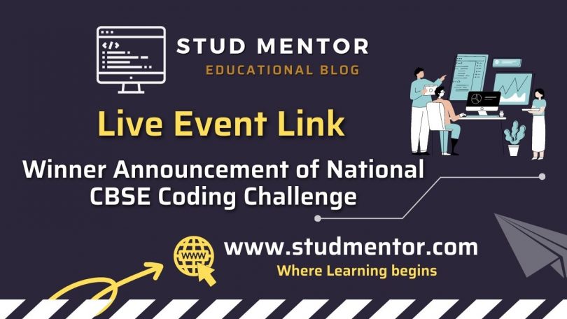 Live Link of Circular - Winner Announcement of National CBSE Coding Challenge