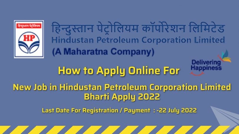 New Job in Hindustan Petroleum Corporation Limited Bharti Apply 2022