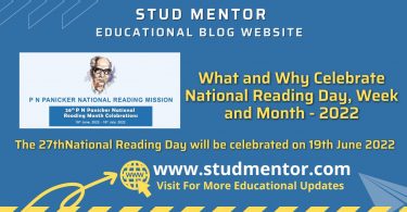 What and Why Celebrate National Reading Day, Week and Month 2022