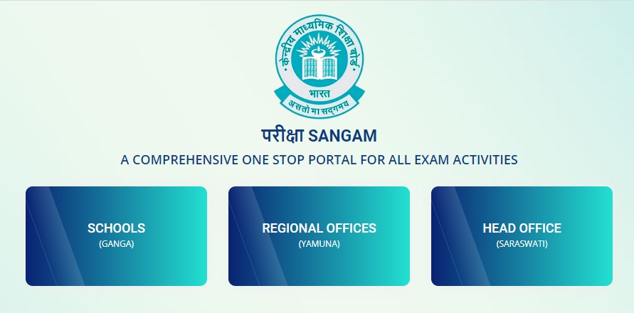 CBSE Pariksha sangam Portal
