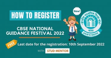 How to Register Participate in CBSE National Guidance Festival 2022