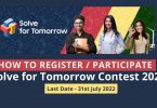 How to Register Participate in Samsung Solve for Tomorrow Contest 2022