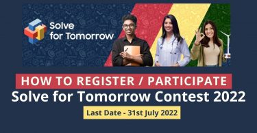 How to Register Participate in Samsung Solve for Tomorrow Contest 2022