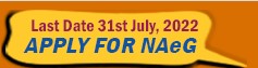 Last Date for NAeG award 2021-22