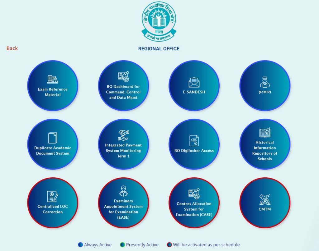 Regional Offices Pariksha sangam Portal 2022