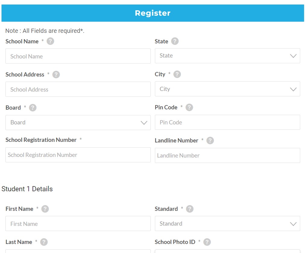 Registration Form of Indian Navy quiz 2022